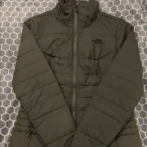 Army green North face Jacket